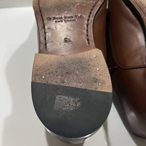 To Boot New York Nico Cap Toe Oxford Burnished Brown Leather main image 6